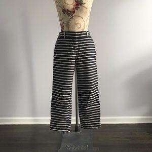 Cropped striped pants